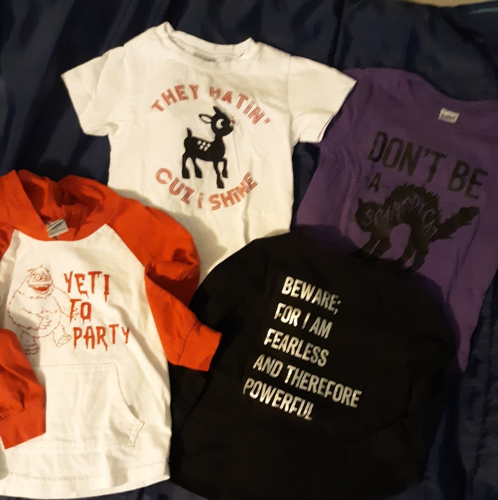 Lot of 4, Boutique Shop shirts